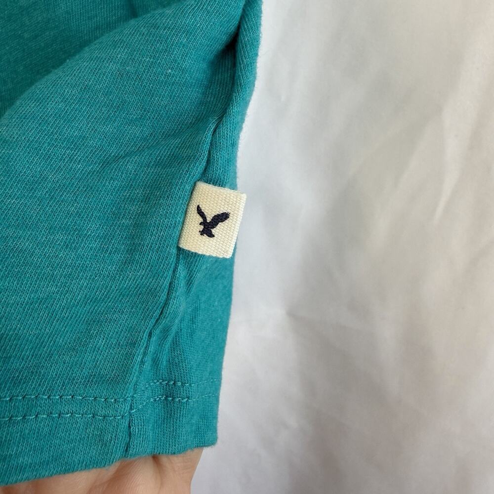 American Eagle Womens Double Strap Tank Top Green 2014 Small - Picture 6 of 9